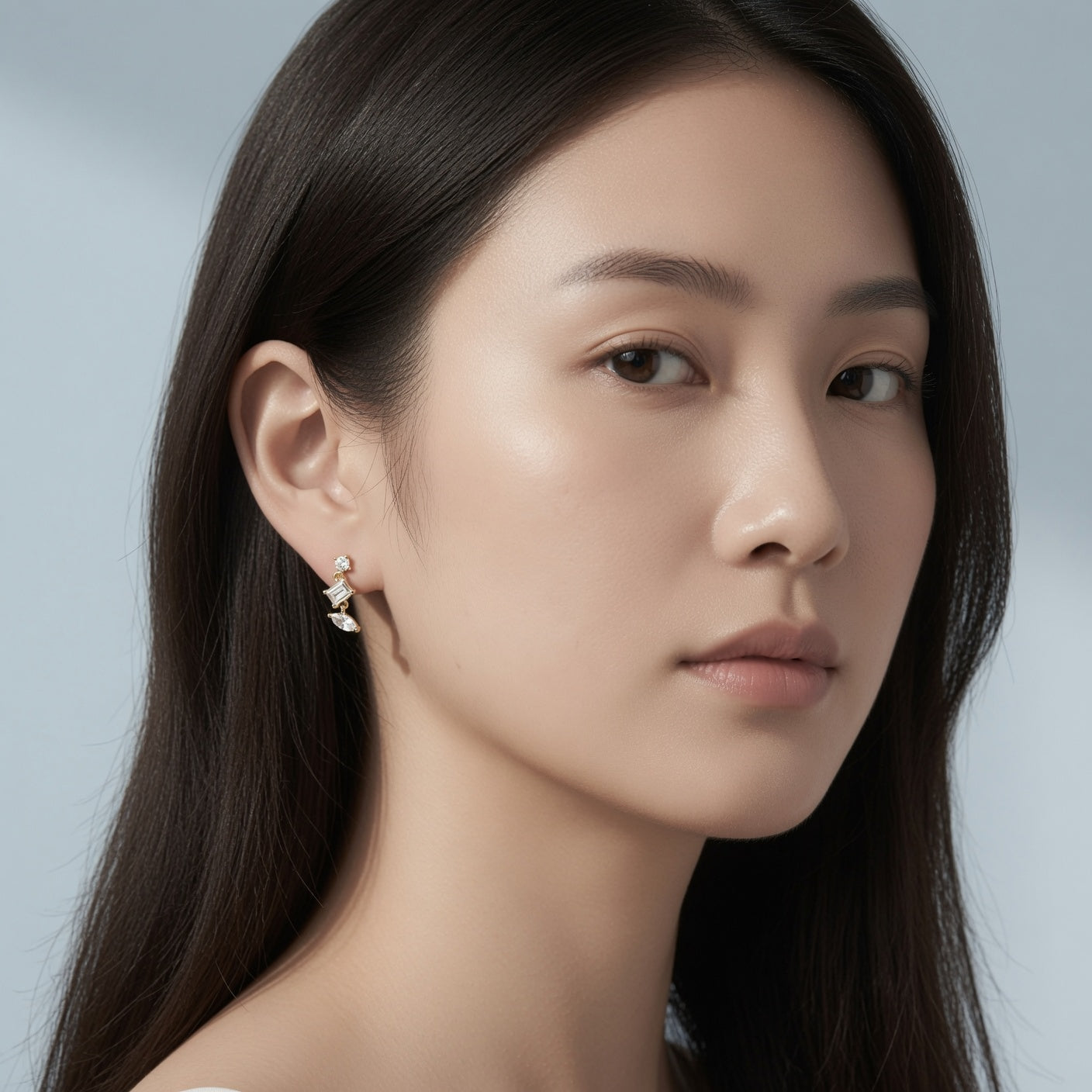 Trio of Lights Earrings