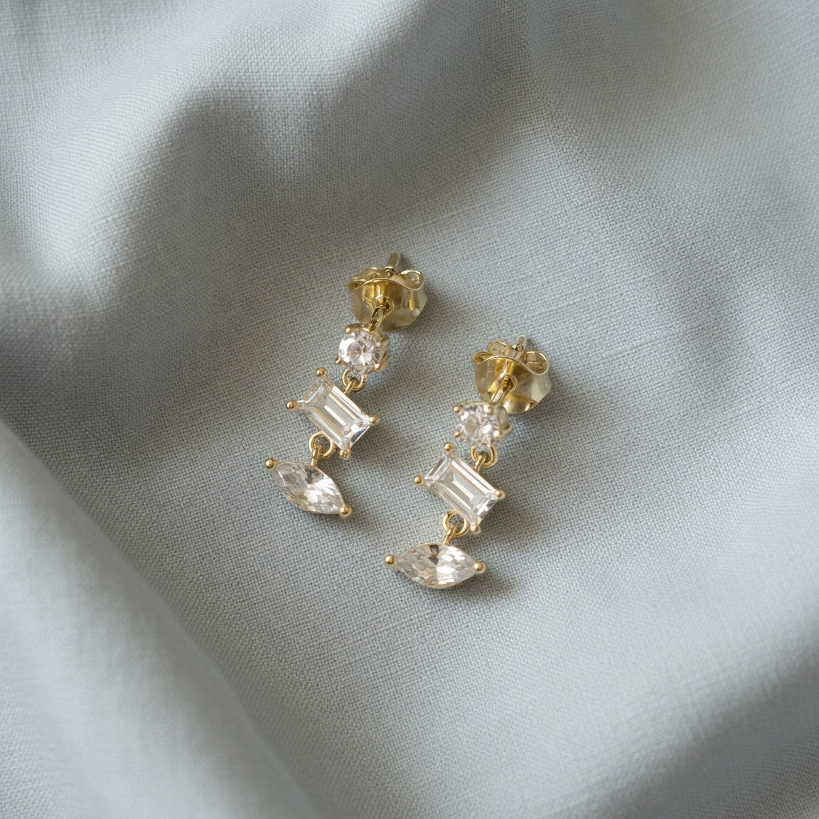 Trio of Lights Earrings