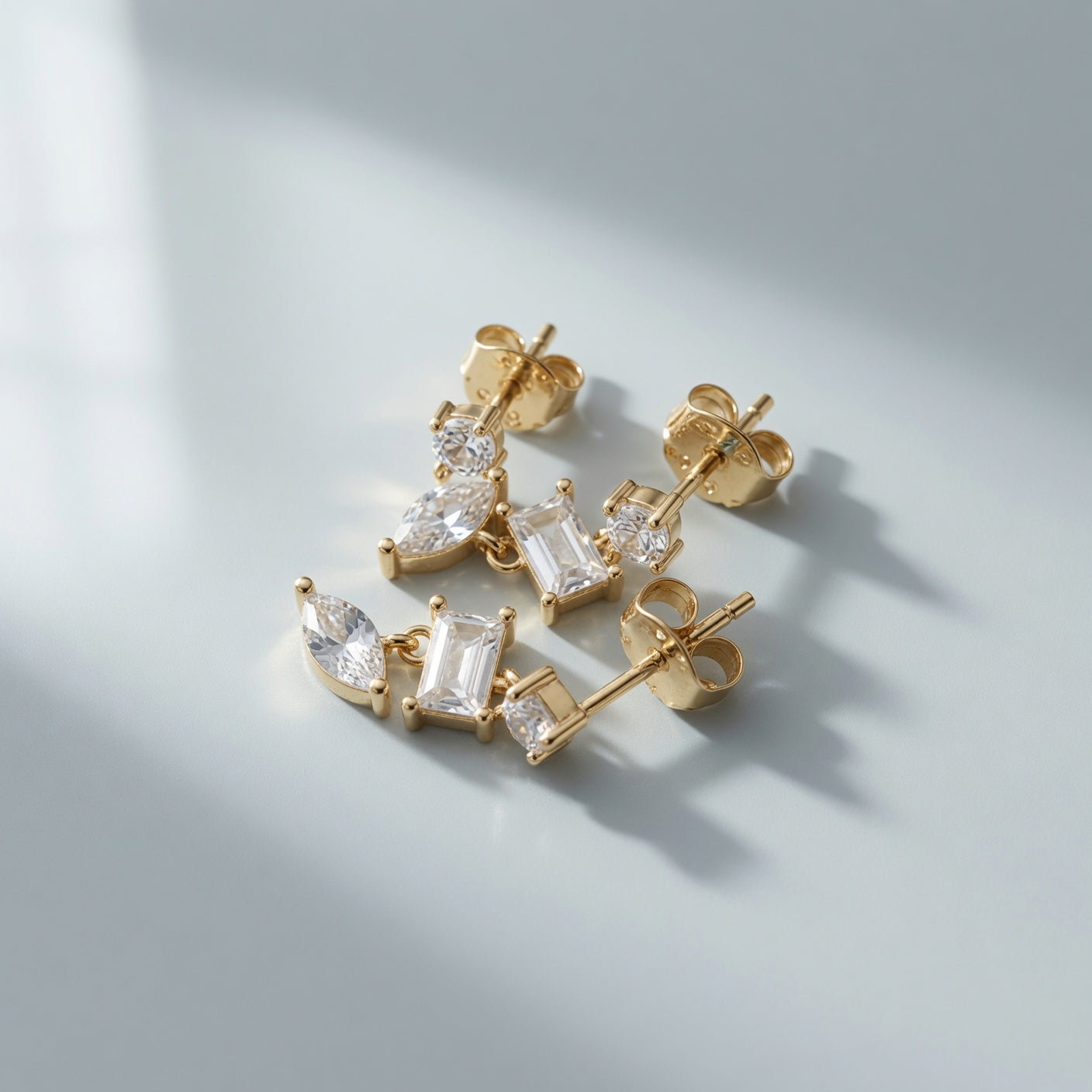 Trio of Lights Earrings