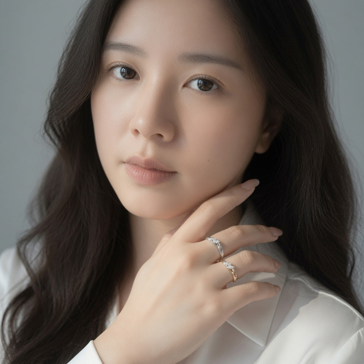 Soleil & Lune Marquise Ring
