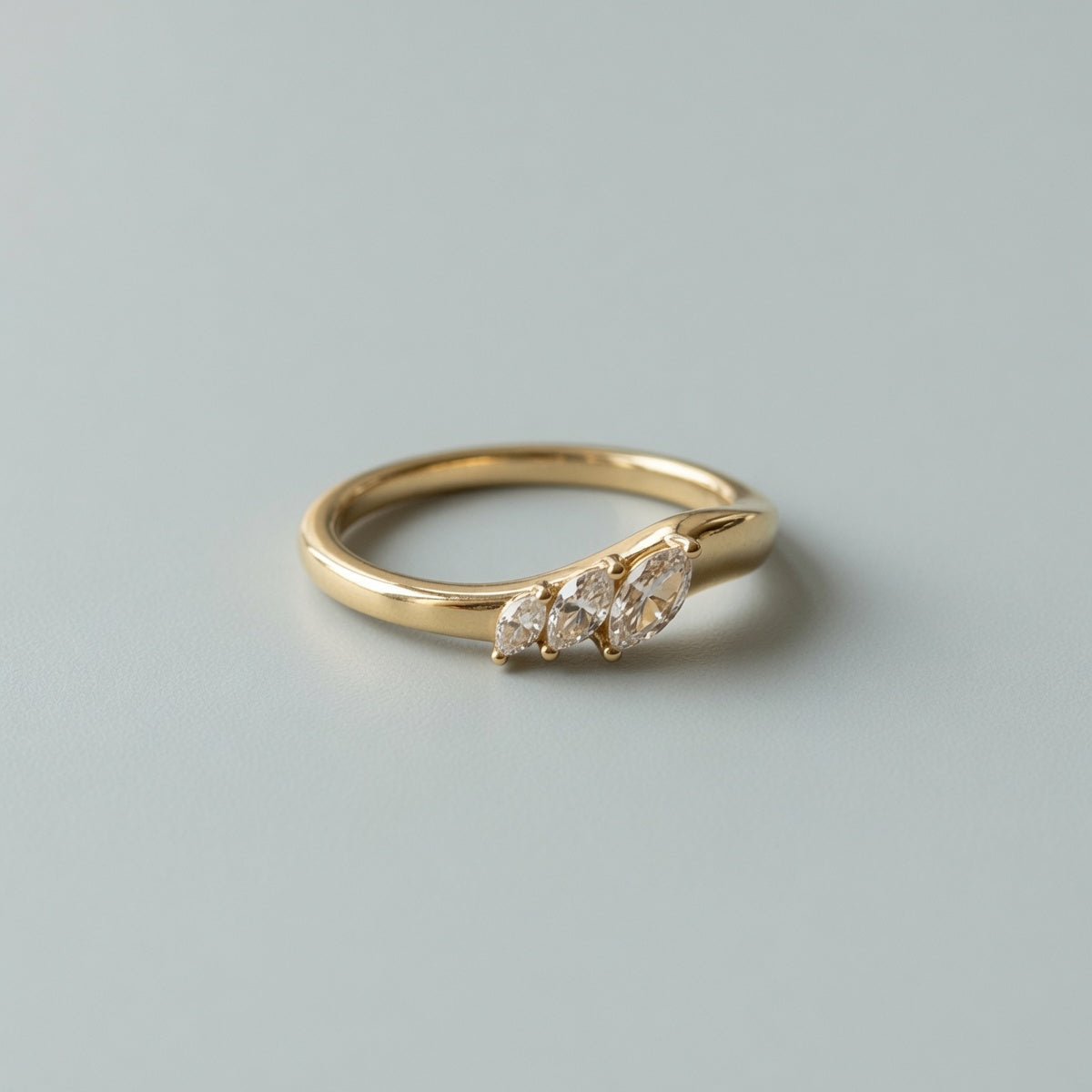 Soleil & Lune Marquise Ring