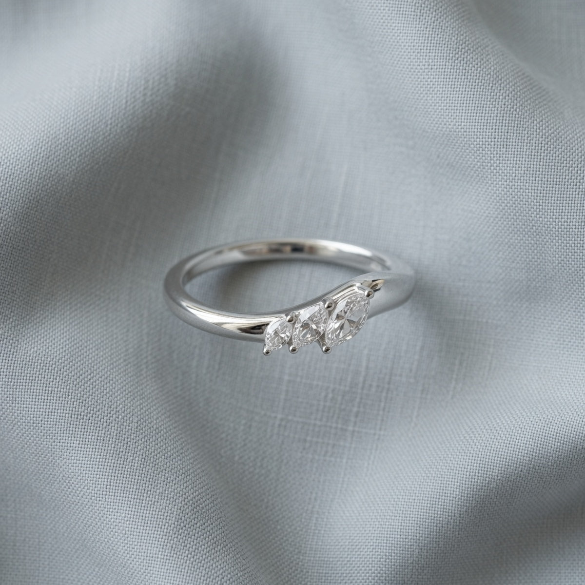 Soleil & Lune Marquise Ring
